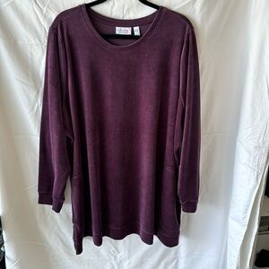 Velvet Tunic Top